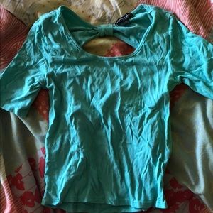 Greenish Blue Top